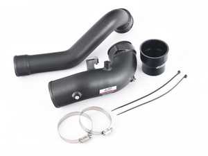 ES#4005461 - sg71444 - B58TU Charge Pipe - Black - Replace those weak factory plastic turbo pipes with hard aluminum for increased reliability and performance. Connects the turbo outlet to the intake manifold. - FTP Motorsport - BMW