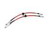 ES#4031244 - 027615ECS01 - ECS Exact Fit Stainless Steel Brake Lines - Front - DOT-compliant kit to improve pedal feel in your vehicle. - ECS - BMW MINI