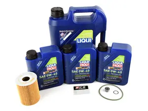 Liqui Moly Synthoil Oil Service Kit (0w-40)