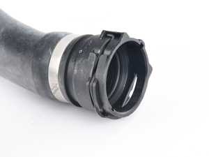 ES#2103215 - 4G0122101 - Upper Radiator Hose - Connects the radiator to the hard line water tube, leading to the thermostat - Genuine Volkswagen Audi - Audi