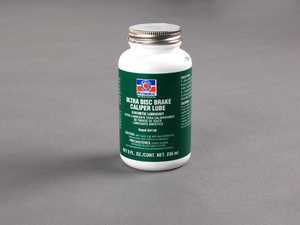 ES#2162828 - 24110 - Disc Brake Caliper Lubricant - 8oz Brush Top Bottle - Keep your brake contact points lubricated even under the most extreme conditions - Permatex - Audi BMW Mercedes Benz MINI Porsche