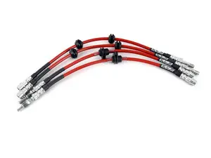 ECS Exact Fit Stainless Steel Brake Lines - Complete Set