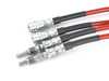 ES#4031246 - 027615ecsKT - ECS Exact Fit Stainless Steel Brake Lines - Complete Set - Set of 4 DOT-compliant lines, manufactured by ECS Tuning to precisely replace your standard rubber lines. Front and rear lines. - ECS - BMW MINI