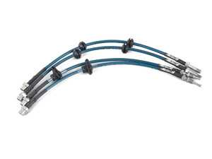 ES#4031248 - 027617tmsKT - Turner Motorsport Stainless Steel Brake Lines Complete Set - Made in USA! DOT compliant! Low profile hardware with superior coating for corrosion resistance! Front and rear lines. - Turner Motorsport - BMW MINI
