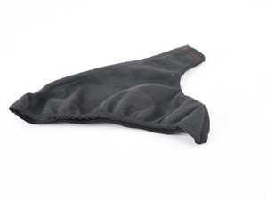 ES#4141557 - SUEDE-EBRAKE46 - Black Suede E-Brake Boot - Improve the styling of your BMW's interior with this suede e-brake boot! - Condor Speed Shop - BMW