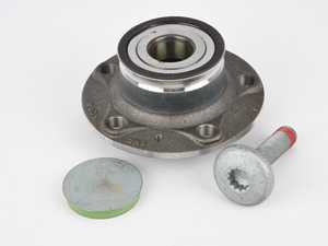ES#2083271 - 1K0598611 - Rear Wheel Bearing Assembly (30mm ID) - Includes dust cover and axle bolt - SKF - Audi Volkswagen