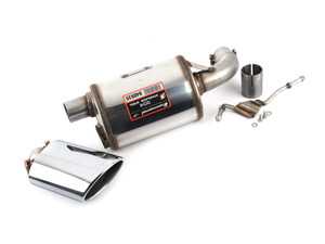 ES#3644453 - 848935 - Rear Muffler With Tip - Left - 145x95 (Standard Bumper) - Supersprint - Mercedes Benz