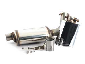 ES#3644451 - 848905 - Rear Muffler With Tip - Right - 145x95 (Standard Bumper) - Supersprint - Mercedes Benz