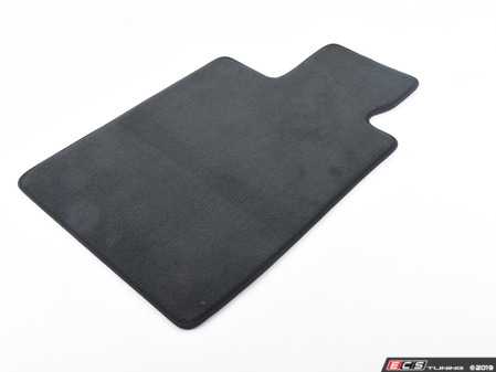 ES#2978248 - 51477427894 - Floor Mat Velours Driver Side - Black - Genuine BMW driver side replacement floor mat - Genuine BMW - BMW
