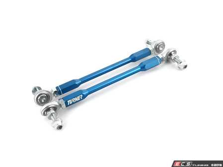 ES#5386683 - 025990tmsdbKT1 - F3X Adjustable Sway Bar End Links - Front & Rear - Dial-in sway bar fitment & function with this limited-time offer! Includes front and rear Turner Motorsport adjustable sway bar end links. - Doorbusters - BMW
