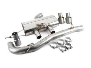 ES#2828228 - SSXVW219 - 3" Cat-Back Exhaust System - Non-Resonated - Get that Exhaust tone you've been looking for! Features 3" construction with 4" Titanium "GT100" style tips. - Milltek Sport - Volkswagen
