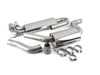 ES#3969591 - SVW042 - Resonated cat-back system - Daytona twin tips - Built to last with 304 stainless steel and engineered for dyno-proven power gains. - Scorpion - Volkswagen