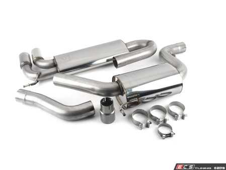 ES#3969591 - SVW042 - Resonated cat-back system - Daytona twin tips - Built to last with 304 stainless steel and engineered for dyno-proven power gains. - Scorpion - Volkswagen