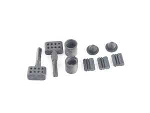 ES#434841 - 8D5898652 - Wind Deflector Rubber Stop Set - Includes two rubber stops for the wind deflector - Genuine Volkswagen Audi - Audi Volkswagen