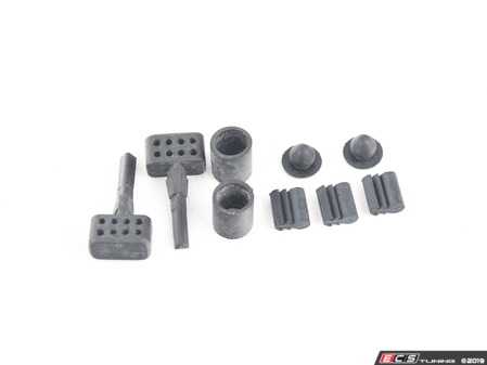 ES#434841 - 8D5898652 - Wind Deflector Rubber Stop Set - Includes two rubber stops for the wind deflector - Genuine Volkswagen Audi - Audi Volkswagen