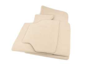 ES#3554138 - 51479117181 - E60 Floor Mat Set - Beige - Complete set of four - Genuine BMW - BMW