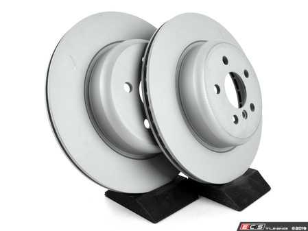 ES#4016993 - 34216882245-1KT - Rear Brake Rotors - Pair (330x20) - Features "Z" coat for corrosion resistance - Zimmermann - BMW