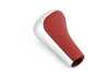ES#47156 - 25117504352 - E52 Shift Knob - Leather Aluminum Ring - Rot/Alu - Genuine BMW - BMW