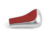 ES#47156 - 25117504352 - E52 Shift Knob - Leather Aluminum Ring - Rot/Alu - Genuine BMW - BMW