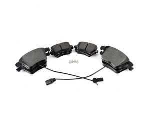 ES#3537631 - 025997ECS0565KT - Performance Front & Rear Brake Service Kit - Featuring ECS V5 Slotted rotors and ECS EP24 Enthusiast Performance pads - Assembled By ECS - Audi