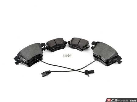 ES#3537631 - 025997ECS0565KT - Performance Front & Rear Brake Service Kit - Featuring ECS V5 Slotted rotors and ECS EP24 Enthusiast Performance pads - Assembled By ECS - Audi