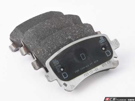 ES#2785286 - 4e0698151jkt - Brake Pad Kit - Factory replacement pads for a stock feel, includes front and rear pads - Genuine Volkswagen Audi - Audi