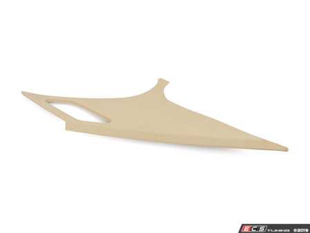 ES#113879 - 51438207837 - E39 "C" Pillar Trim - Left - (NO LONGER AVAILABLE) - Sandbeige/Light Beige, located next to the rear windshield - Genuine BMW - 
