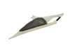 ES#113879 - 51438207837 - E39 "C" Pillar Trim - Left - (NO LONGER AVAILABLE) - Sandbeige/Light Beige, located next to the rear windshield - Genuine BMW - 