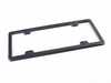 ES#2199530 - 61020 - License Plate Frame - Black - Universal - WeatherTech - Audi BMW Volkswagen Mercedes Benz MINI