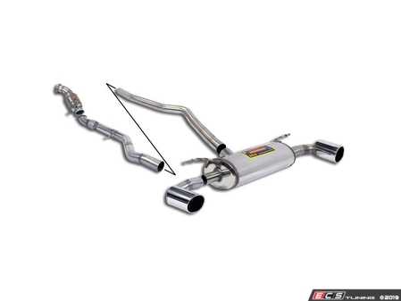 ES#4030551 - 9886210 - Supersprint Performance Exhaust System - 100% handcrafted in Italy. Stainless steel construction. Legendary sound! - Supersprint - BMW