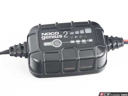 ES#4031173 - GENIUS2 - GENIUS 6V / 12V 2 Amp Battery Charger - NOCO - The GENIUS2 is similar to the G1100, just better. It's 30% smaller and delivers 140% more power. And it's simpler and easier to use than ever before. - NOCO - Audi BMW Volkswagen Mercedes Benz MINI Porsche