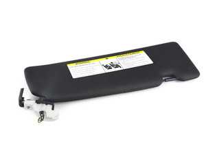 ES#2805181 - 51448061845 - Sun Visor with Label - Left - Black - Genuine BMW - BMW