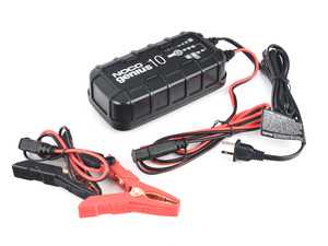 ES#4031180 - GENIUS10 - GENIUS 6V / 12V 10 Amp Battery Charger - NOCO - The GENIUS10 is similar to the G7200, just better. It's 17% smaller and delivers 115% more power. And it's simpler and easier to use than ever before. - NOCO - Audi BMW Volkswagen Mercedes Benz MINI Porsche