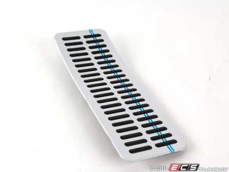 ES#351538 - 3D18646754P7 - Dead Pedal - Aluminum Finish Piece - Genuine Volkswagen Audi - Volkswagen