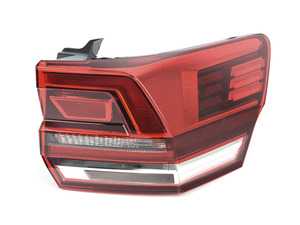 ES#3242116 - 3CN945096B - Outer Tail Light - Right - Outermost tail light assembly found on passenger's side - Genuine Volkswagen Audi - Volkswagen