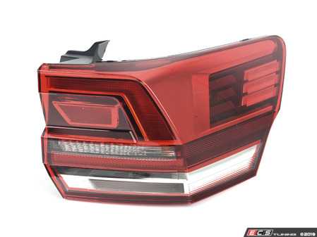 ES#3242116 - 3CN945096B - Outer Tail Light - Right - Outermost tail light assembly found on passenger's side - Genuine Volkswagen Audi - Volkswagen