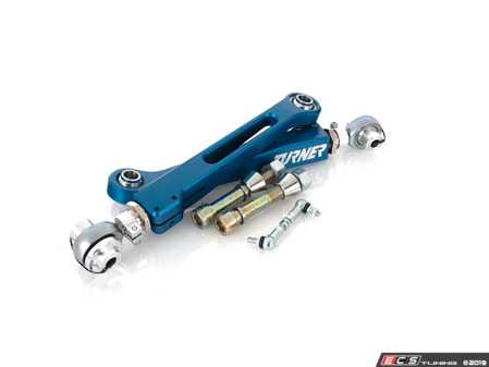 ES#3988304 - 025990TMS03 - Turner Performance Lower Control Arms - Pair - Fully adjustable roll center, camber, and track width performance control arms that feature headlight adjusting rods! - Turner Motorsport - BMW