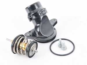 ES#3691958 - 06h121113b1KT - Thermostat Replacement Kit - Includes a thermostat, housing, O-ring and bolts - Assembled By ECS - Volkswagen