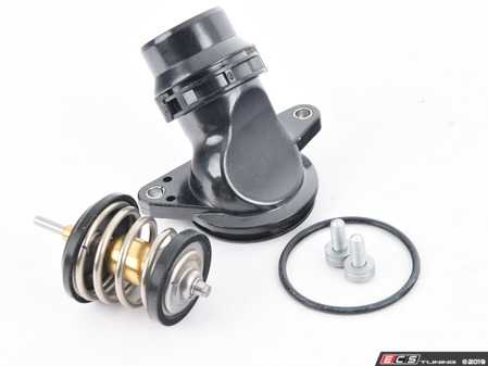 ES#3691958 - 06h121113b1KT - Thermostat Replacement Kit - Includes a thermostat, housing, O-ring and bolts - Assembled By ECS - Volkswagen
