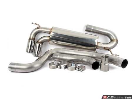 ES#3969643 - SVWS042 - Non-resonated cat-back system - Daytona twin tips - Built to last with 304 stainless steel and engineered for dyno-proven power gains. - Scorpion - Volkswagen