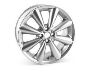 ES#2101923 - 36116791945 - R121 MINI Conical Spoke Wheel 17" (4x100) Silver - Priced Each - 17 x 7J ET:48 - Genuine MINI - MINI