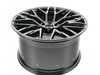 ES#3015500 - 4S0601025AB - 20" Black Optic R8 Wheel - Rear - Priced Each  - 20"x11" 5x112 ET47 Black Optics Finish (UJ2) - Center cap not included - Genuine Volkswagen Audi - Audi