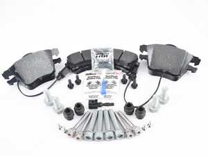 ES#3536783 - 025997ECS0260KT - Performance Front & Rear Brake Service Kit - Performance brake upgrade all around featuring ECS V5 cross drilled & slotted rotors and ECS EP24 Enthusiast Performance brake pads - Assembled By ECS - Volkswagen