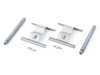 ES#414746 - 7L0698269 - Rear Brake Pad Securing Kit - Includes both front caliper slide bolts and rattle clips. - Genuine Volkswagen Audi - Audi Volkswagen
