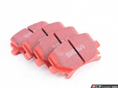 ES#3691487 - dp31997cKT1 - Front & Rear Brake Pad Kit - EBC RedStuff - High performance street pad featuring Kevlar technology. - EBC - Volkswagen