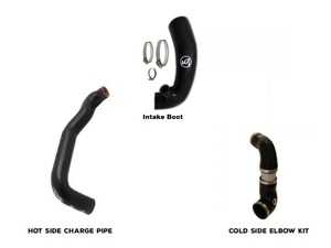 ES#4151069 - 60-318301 - R60 R61 High Flow Intake And Intercooler Hose Kit | Black - The three main intake hose in the engine bay all upgraded to silicone in matching colors. - M7 Speed - MINI