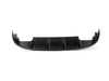 ES#3675309 - 027365ECS01-01KT - MK7 Jetta Quad Exit Axle-Back Exhaust System - With Carbon Fiber Rear Diffuser & 3.5" Chrome Tips - Upgrade the appearance and sound of your 1.4T Jetta with our ECS Quad-Tip Exhaust and Rear Diffuser Kit - ECS - Volkswagen
