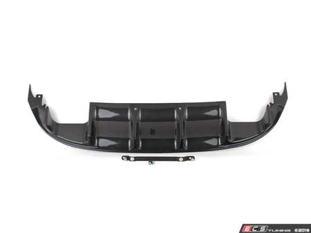 ES#3660307 - 027365ecs01KT - MK7 Jetta Quad Tip Carbon Fiber Rear Diffuser - Add aggressive styling with our In-House Engineered Quad Tip Carbon Fiber Rear Diffuser! - ECS - Volkswagen