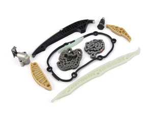 ES#3691792 - 06k109467pKT - Basic Timing Chain Kit - Includes chains, tensioners, and rails - Assembled By ECS - Volkswagen