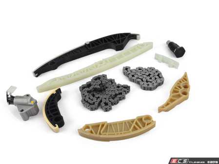 ES#4005247 - 06H109469APKT3 - Basic Timing Chain Kit - New rails, chains and tensioners to keep your engine running strong - Assembled By ECS - Audi